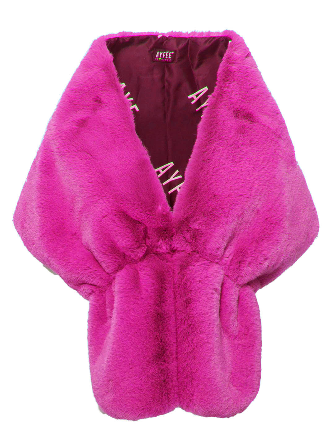 COPRISPALLE PELLICCIA CON ABBOTTONATURA,100% POLY,T.U.,MADE IN PRC